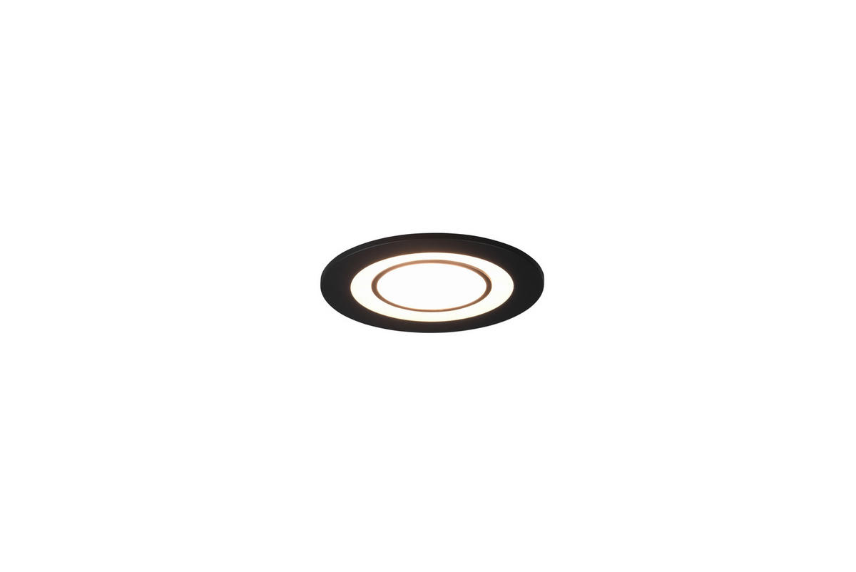 LED-EINBAUSPOT CORE 8,2/3,5 cm   - Schwarz, Basics, Kunststoff (8,2/3,5cm) - Trio Leuchten