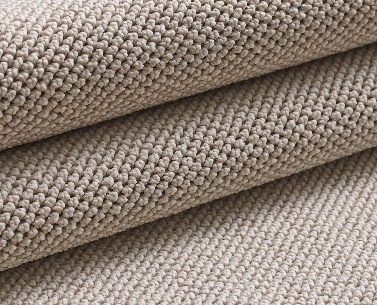 WEBTEPPICH 60/100 cm LOOM Creme  - Creme, Basics, Textil (60/100cm) - Novel