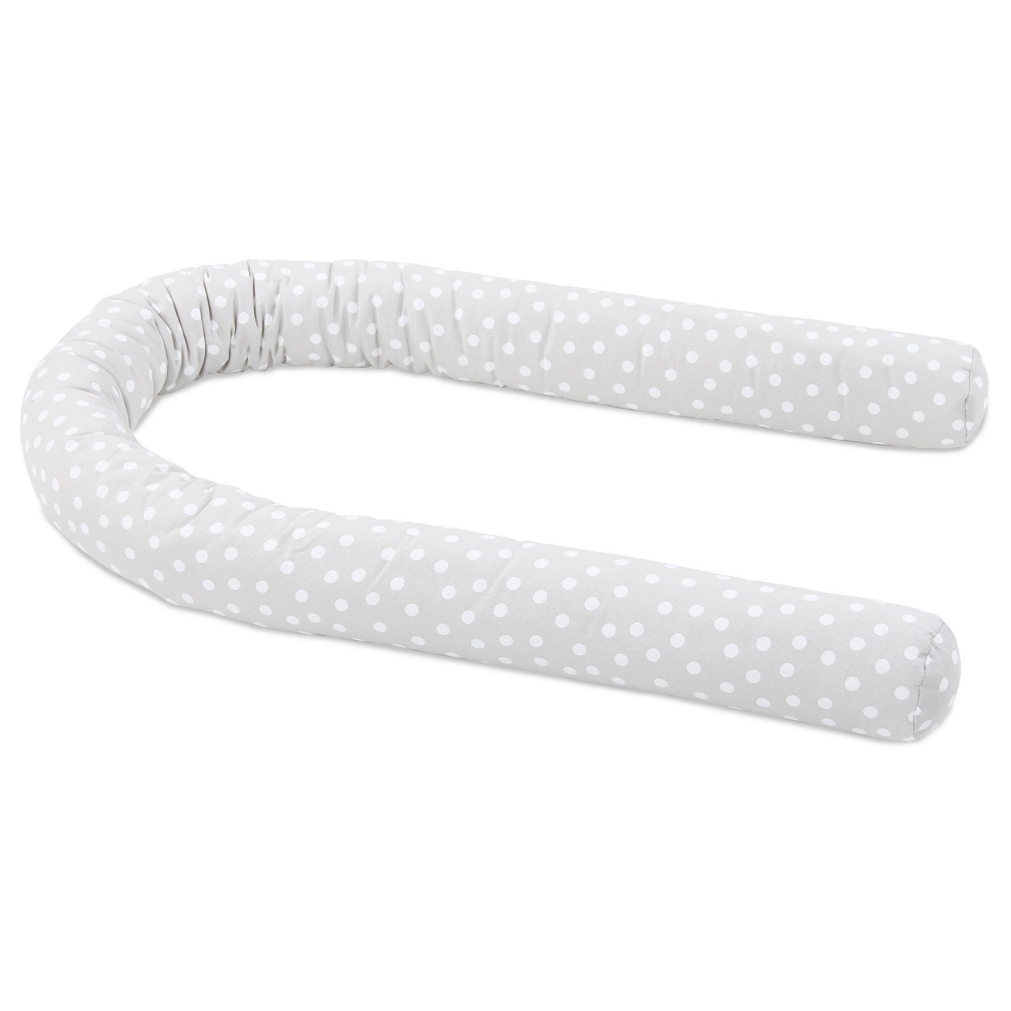 Nestchenschlage Piqué Babybay 9/180 cm  - Hellgrau/Weiß, Basics, Textil (9/180cm) - Babybay