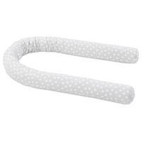 Nestchenschlage Piqué Babybay 9/180 cm  - Hellgrau/Weiß, Basics, Textil (9/180cm) - Babybay