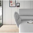 ECKSOFA  in Flachgewebe Creme  176-217/279-327 cm  - Creme/Schwarz, Design, Textil/Metall (176-217/279-327cm) - Dieter Knoll
