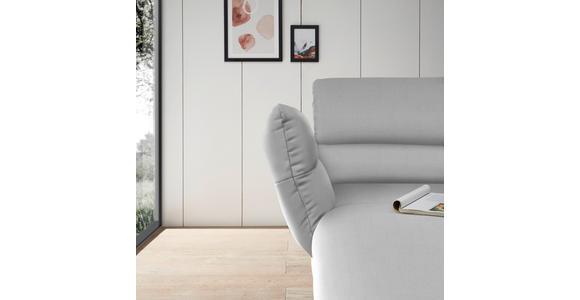 ECKSOFA  in Flachgewebe Creme  176-217/279-327 cm  - Creme/Schwarz, Design, Textil/Metall (176-217/279-327cm) - Dieter Knoll