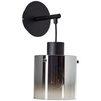 SVJETILJKA ZIDNA SIMONIS  - siva/crna, Design, staklo/metal (34/20/15cm) - Dieter Knoll