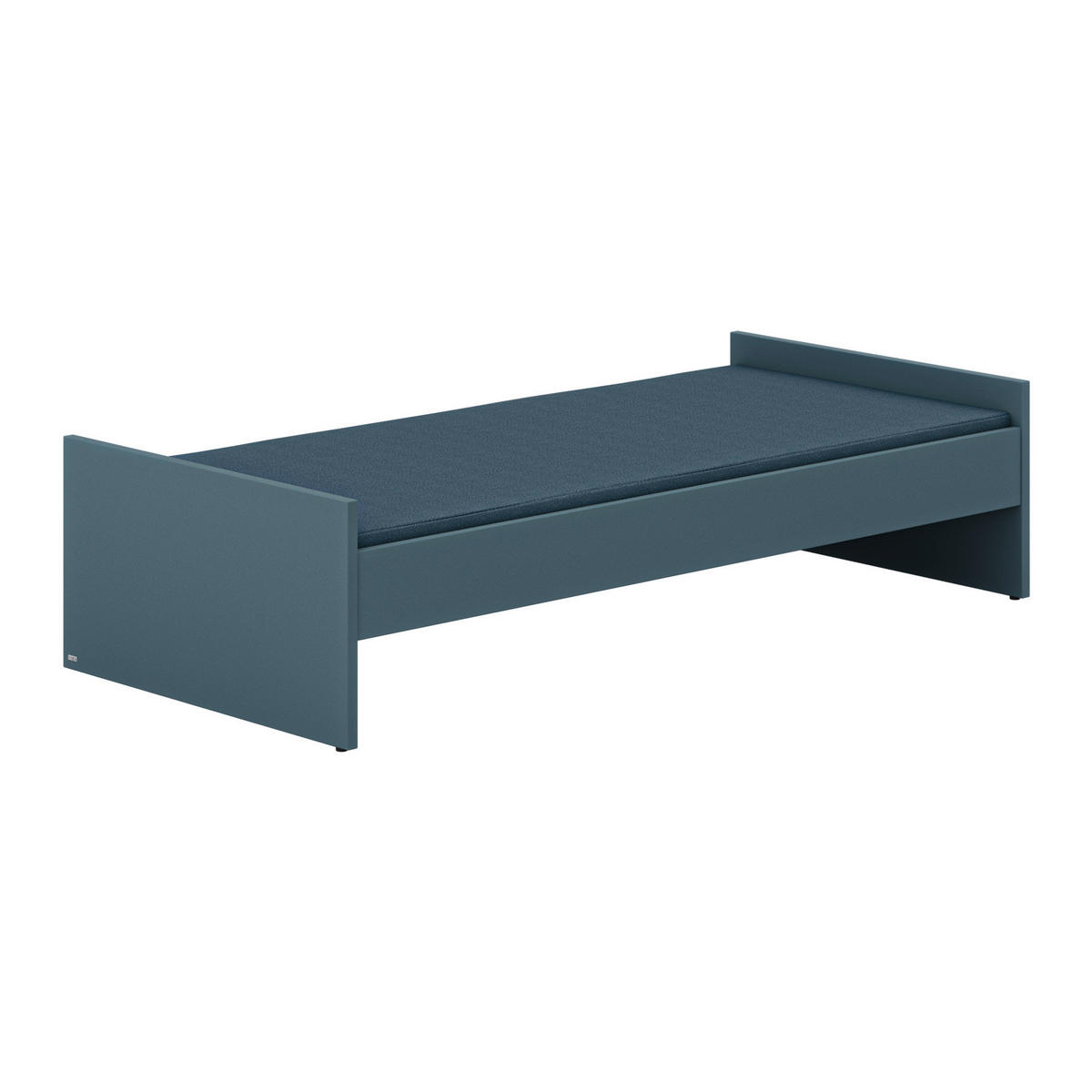 BODENBETT Little Flo Blau  - Blau/Schwarz, Basics (90/200cm) - Paidi