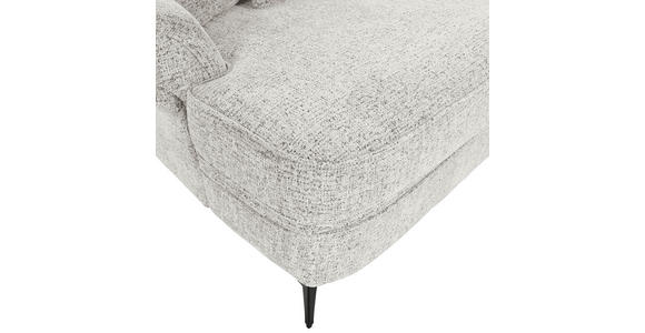 XXL-SESSEL - Beige/Schwarz, ROMANTIK / LANDHAUS, Textil/Metall (125/102/137cm) - Landscape