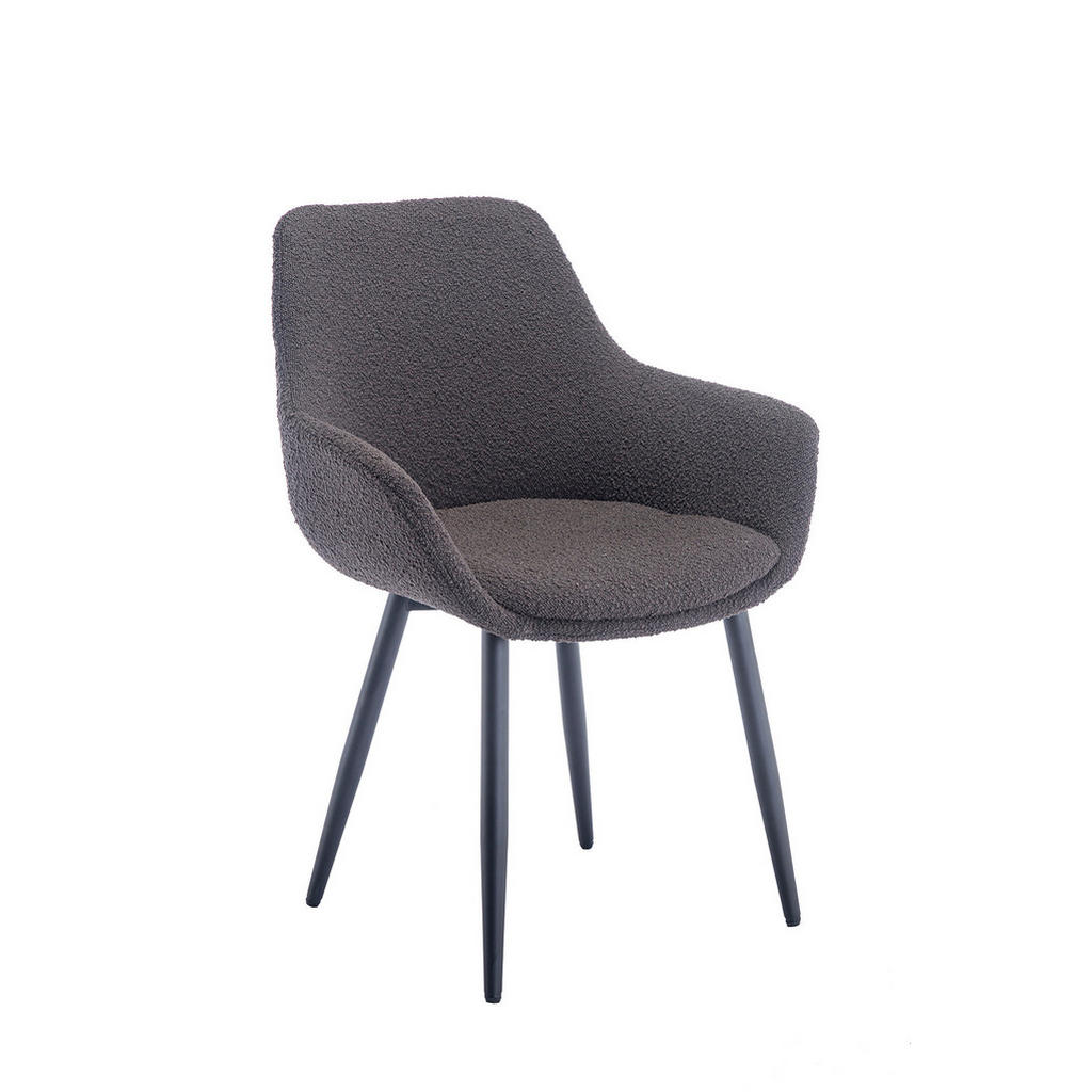 Thumbnail - Livetastic Stuhl-Set, Anthrazit, Textil, konisch, 64x86x59 cm, Esszimmer, Stühle, Esszimmerstühle