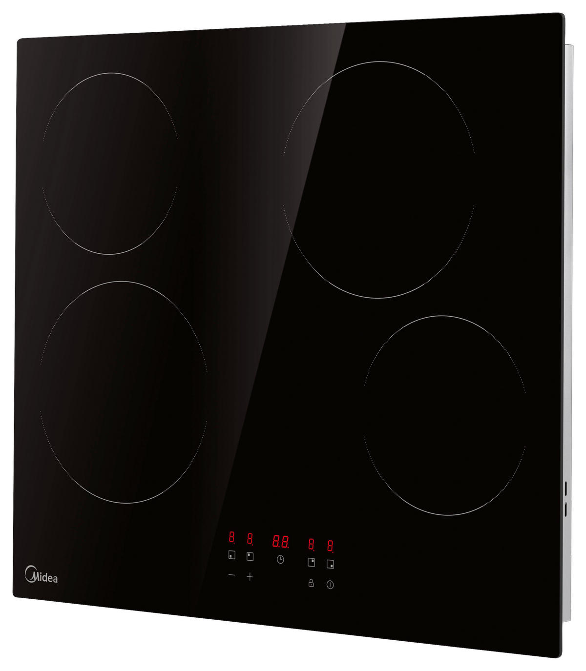 GLASKERAMIKKOCHFELD MC-6F6004R242  - Schwarz, Basics (52/51/59cm) - Midea