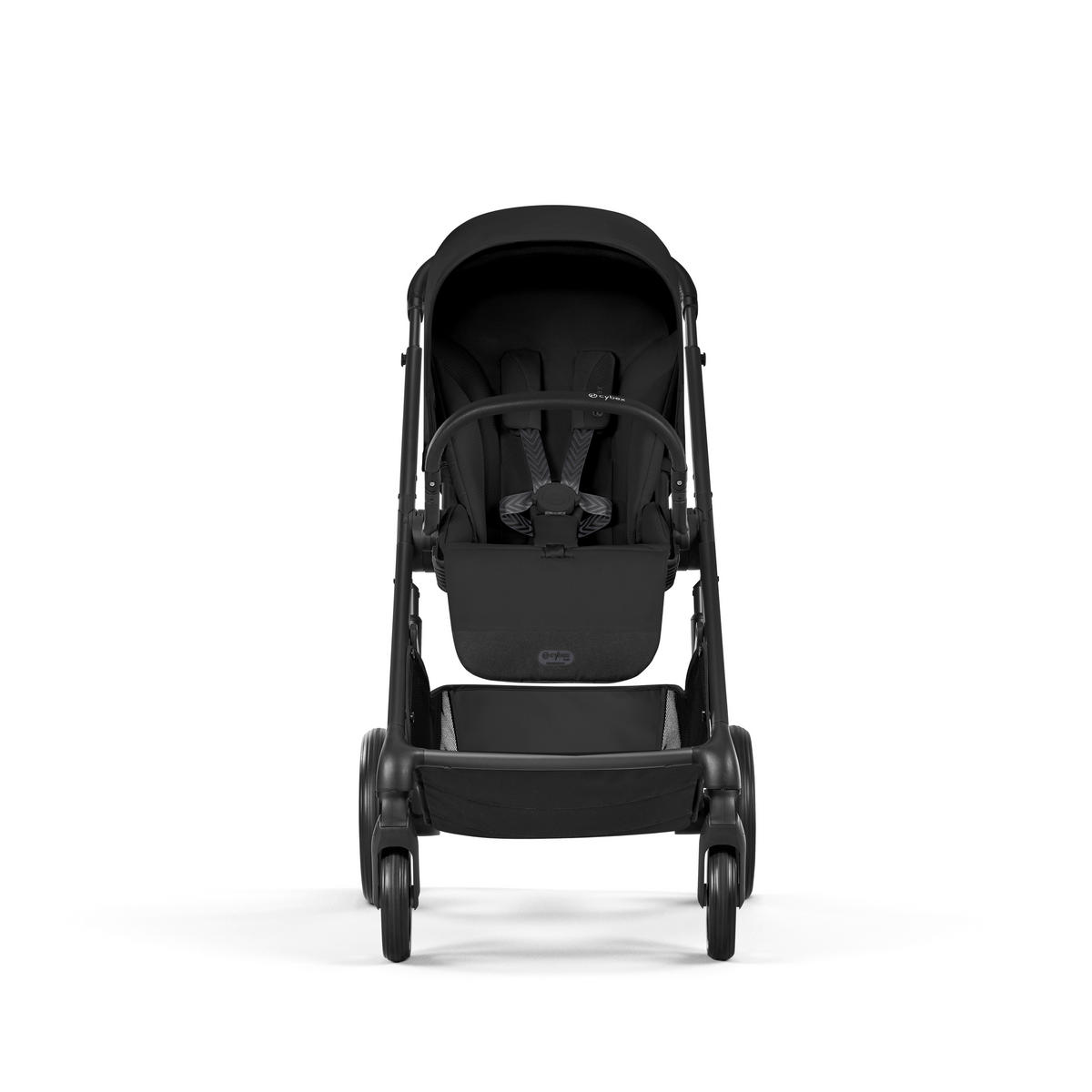 KINDERWAGEN  Balios S Lux BLK  Moon Black  - Schwarz, Basics, Textil/Metall (87/60/108cm) - cybex GOLD