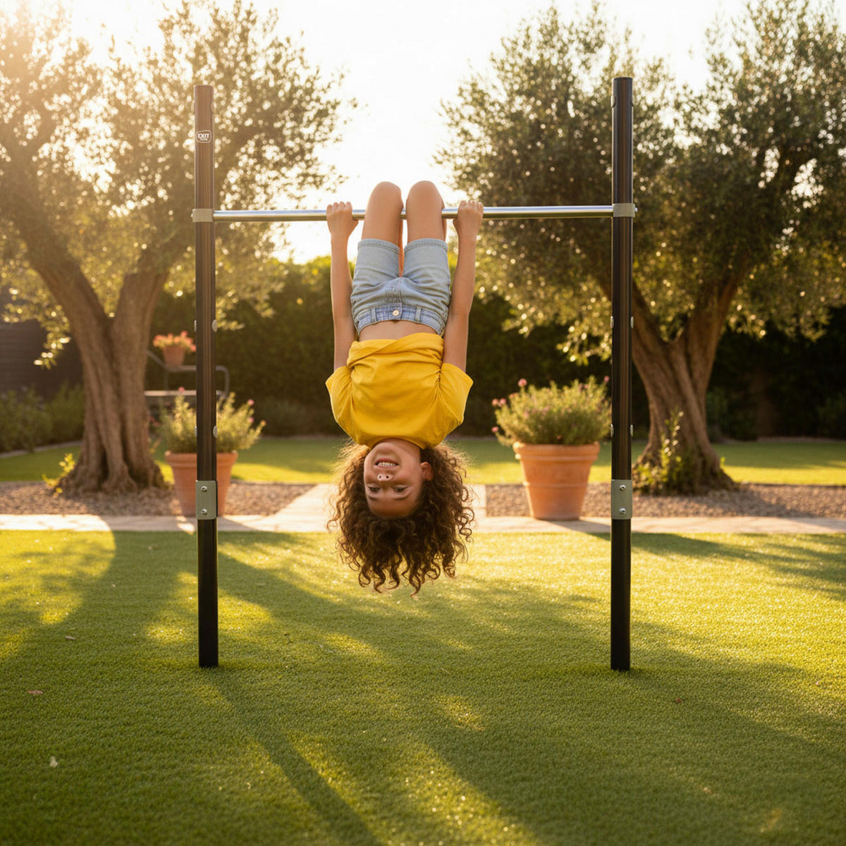 KLETTERGERÜST - Schwarz/Hellgrün, MODERN, Metall (115/154/10cm)