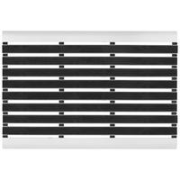 COVORAȘ DE INTRARE 40/60 cm  - argintiu/negru, Konventionell, plastic/metal (40/60cm) - Esposa