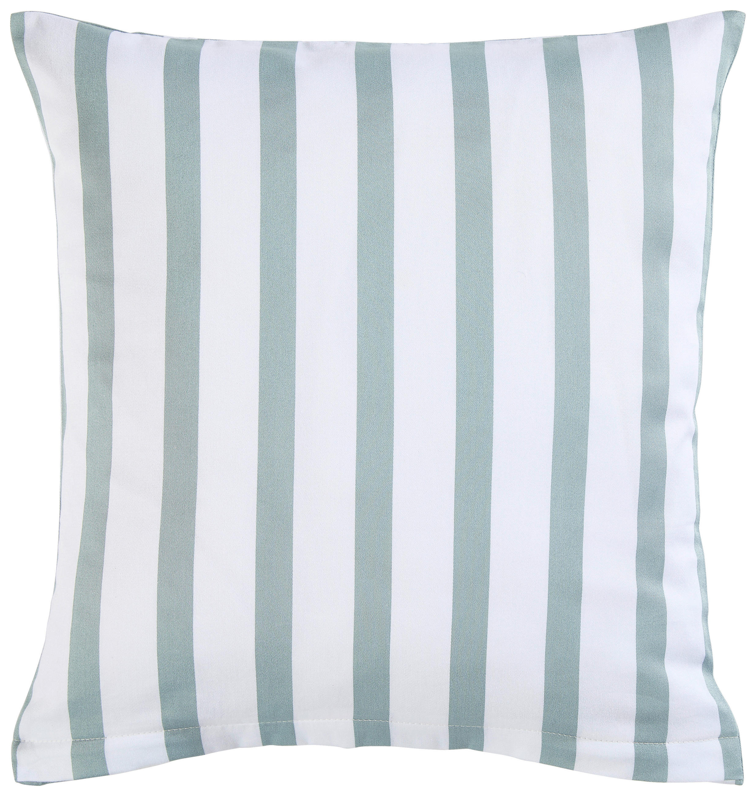 KISSENHÜLLE GENTANO 40/40 cm  - Salbeigrün/Weiß, Design, Textil (40/40cm) - Janine