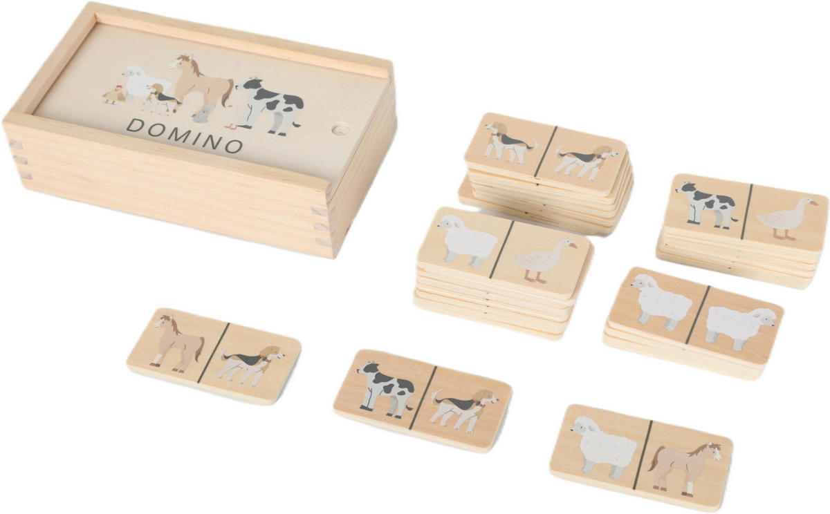 DOMINO  - Multicolor, Trend, Holz/Holzwerkstoff - Avelia