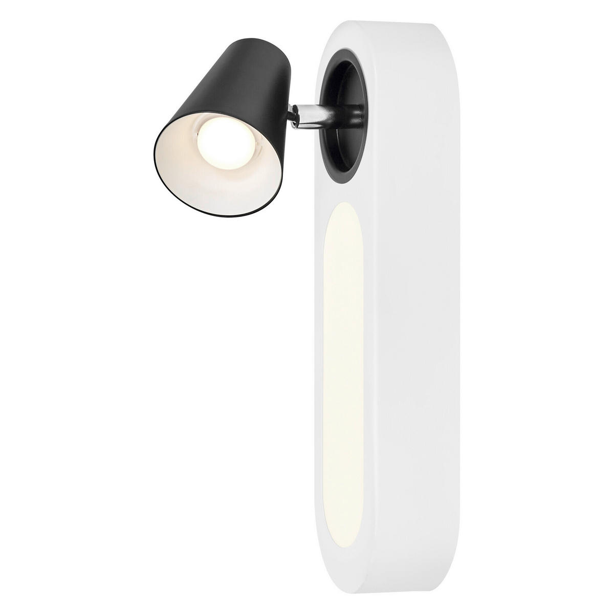 LED-WANDLEUCHTE 9/13,7/30 cm   - Weiß, Design, Kunststoff/Metall (9/13,7/30cm) - Osram