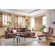 ECKSOFA in Chenille Braun  - Schwarz/Braun, MODERN, Kunststoff/Textil (276/172cm) - Hom`in