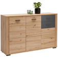 SIDEBOARD  in 137,6/88,7/38 cm  - Anthrazit/Eiche Artisan, KONVENTIONELL, Holzwerkstoff/Kunststoff (137,6/88,7/38cm) - Xora