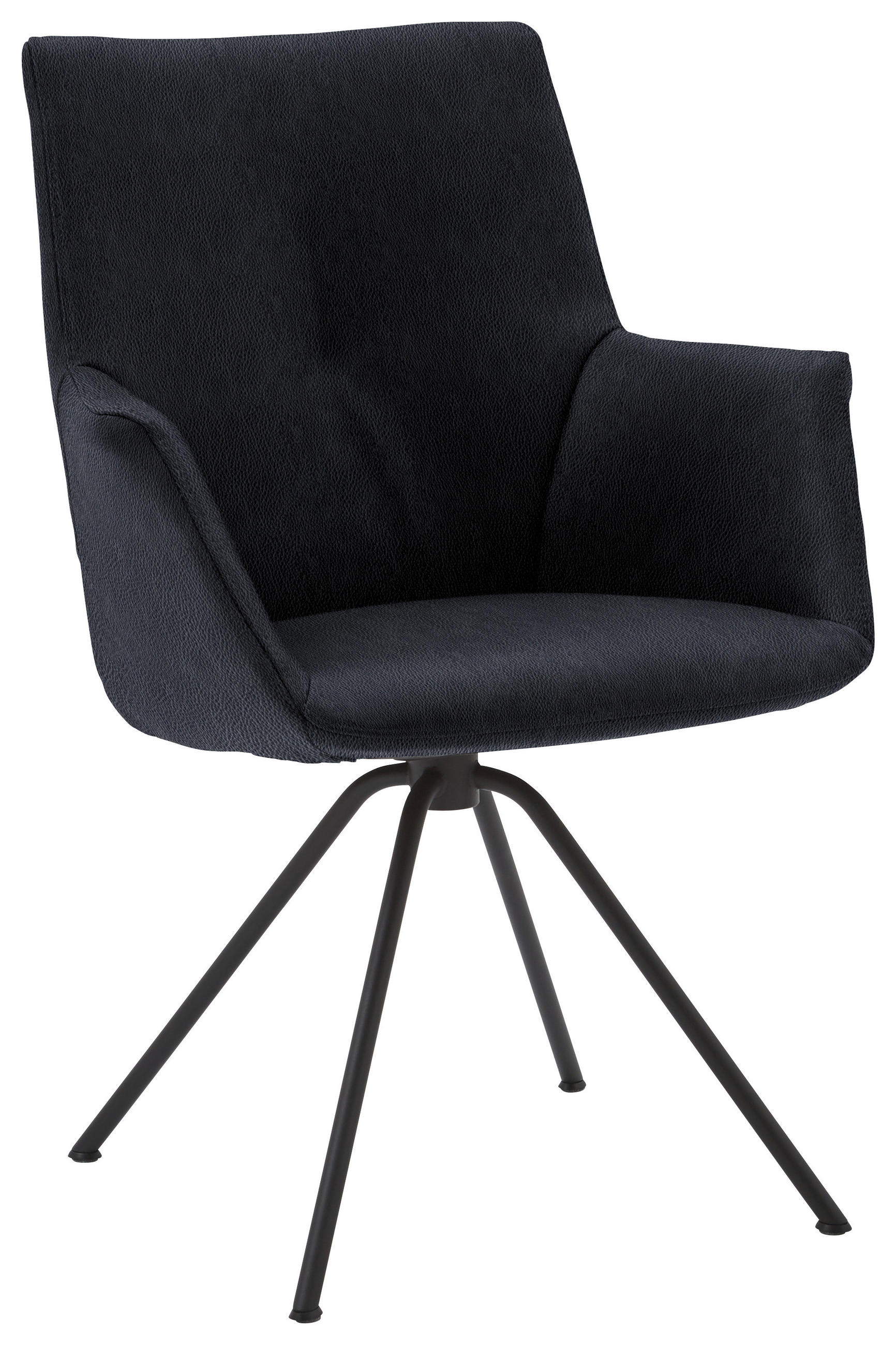Dieter Knoll Armlehnstuhl Schwarz, 60x90x61 cm
