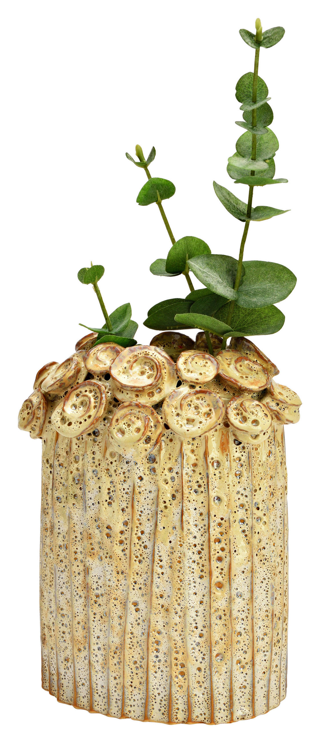 VASE  - Beige, Basics, Keramik (16/21/13cm)