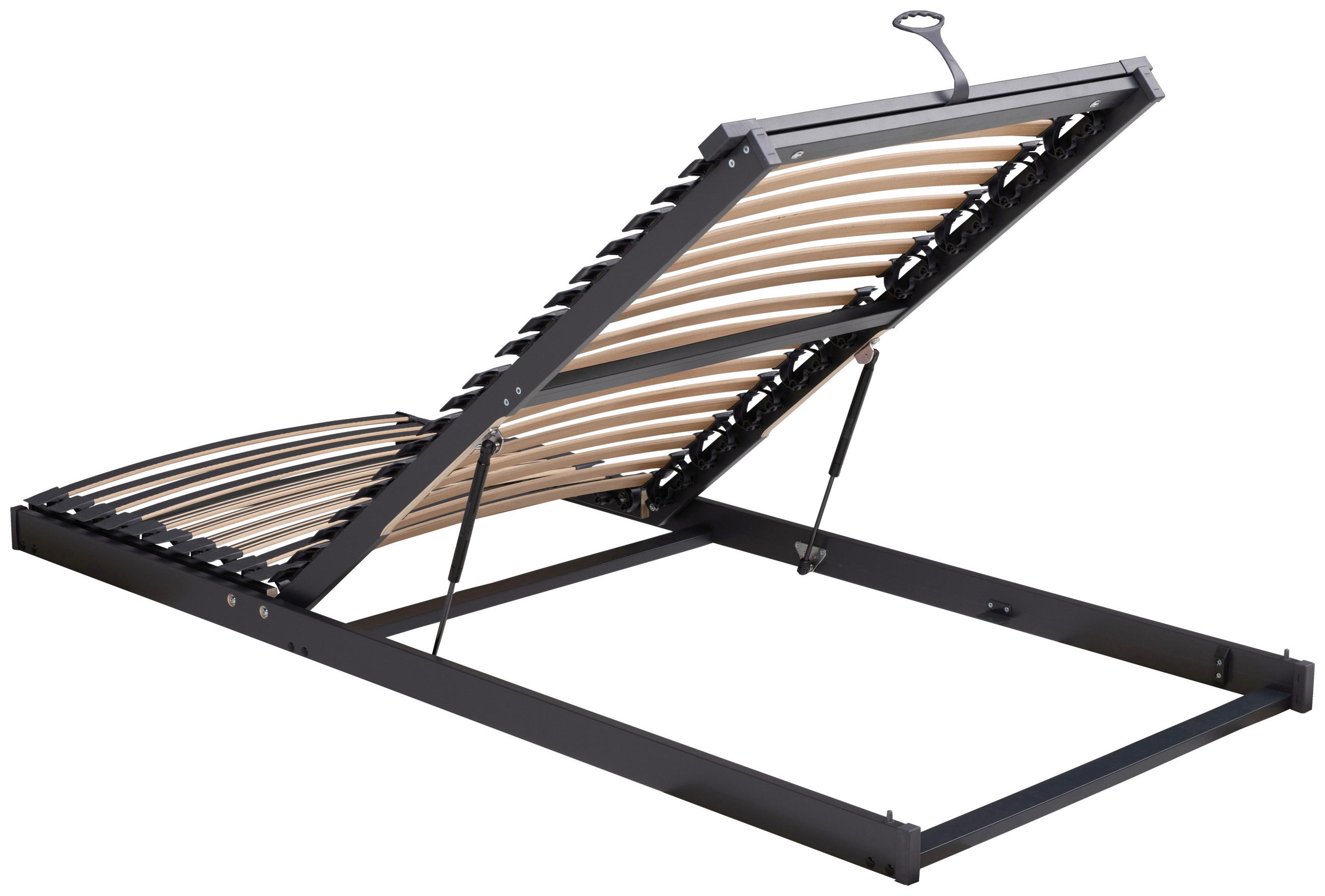 LATTENROST 90/200 cm Buche  - Anthrazit, Basics, Holz (90/200cm) - Tempur