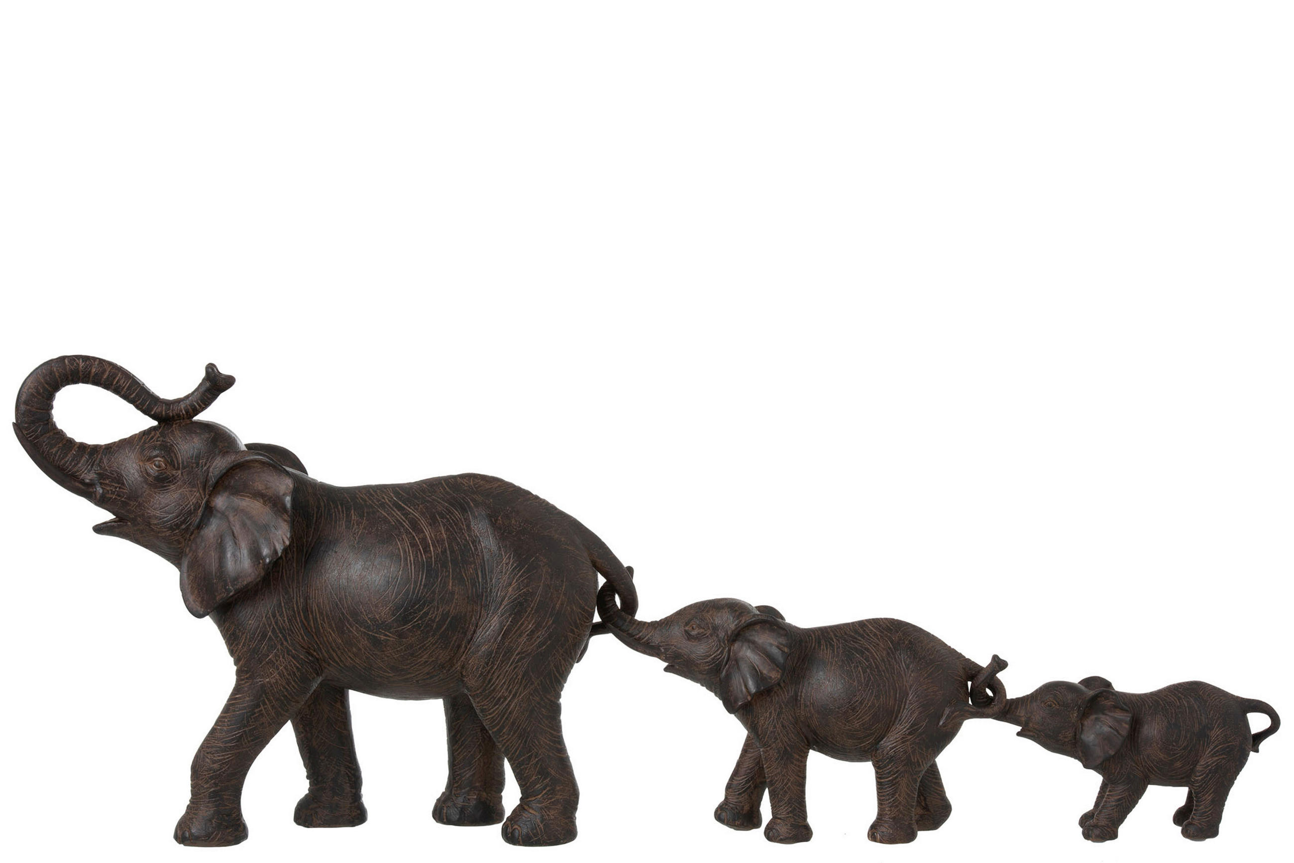 DEKOELEFANT - Braun, Basics, Kunststoff (79/13/30cm) - Ambia Home