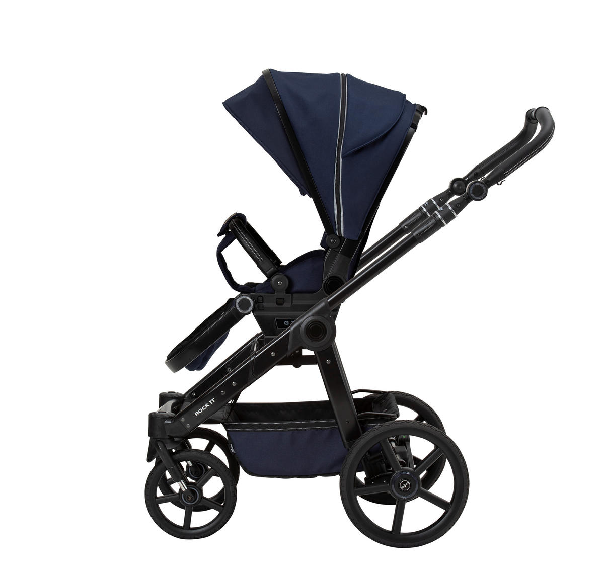 KINDERWAGENSET Outdoor Activity  - Dunkelblau, Basics, Textil (58,5/115/102cm) - Hartan