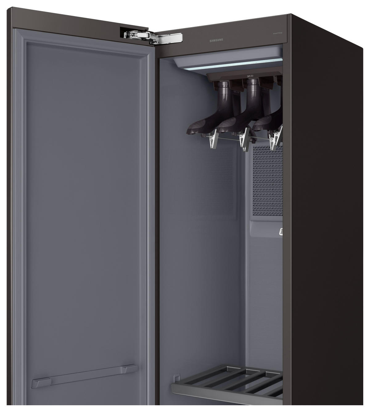 SELBSTREINIGUNGSSYSTEM - Schwarz/Dunkelblau, Basics, Karton/Kunststoff (44,5/185/63,2cm) - Samsung