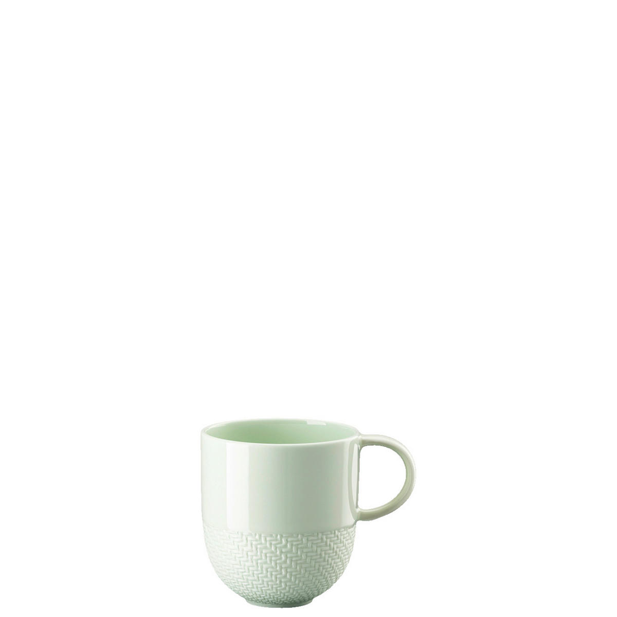LONČEK ZA KAVO  Kumi - Mint tone  340 ml      - metino zelena, Trendi, keramika (11/8,3/9cm) - Rosenthal