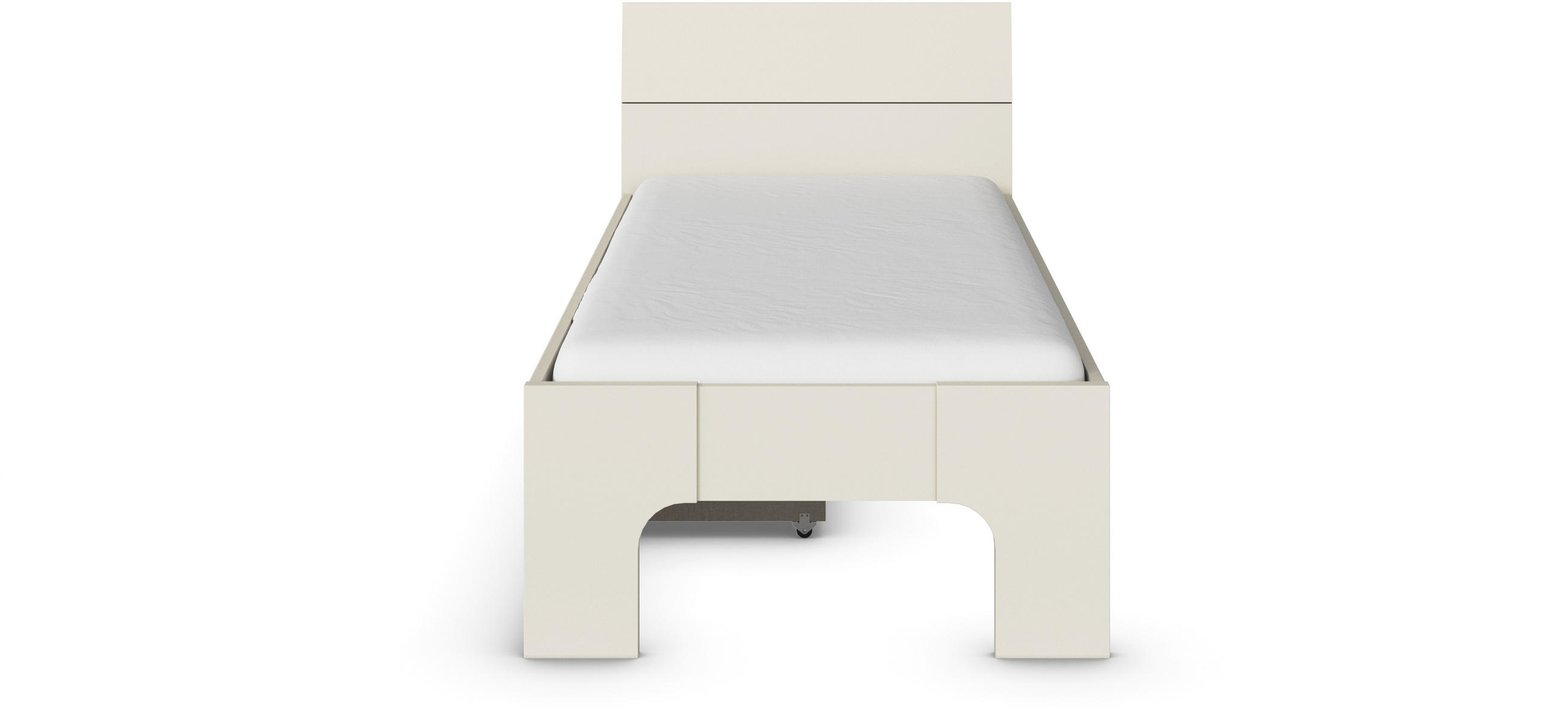 Thumbnail - Rauch Möbel Bett, Champagner, 90x200 cm, Blauer Engel, Goldenes M, Made in Germany, in verschiedenen Holzdekoren erhältl...