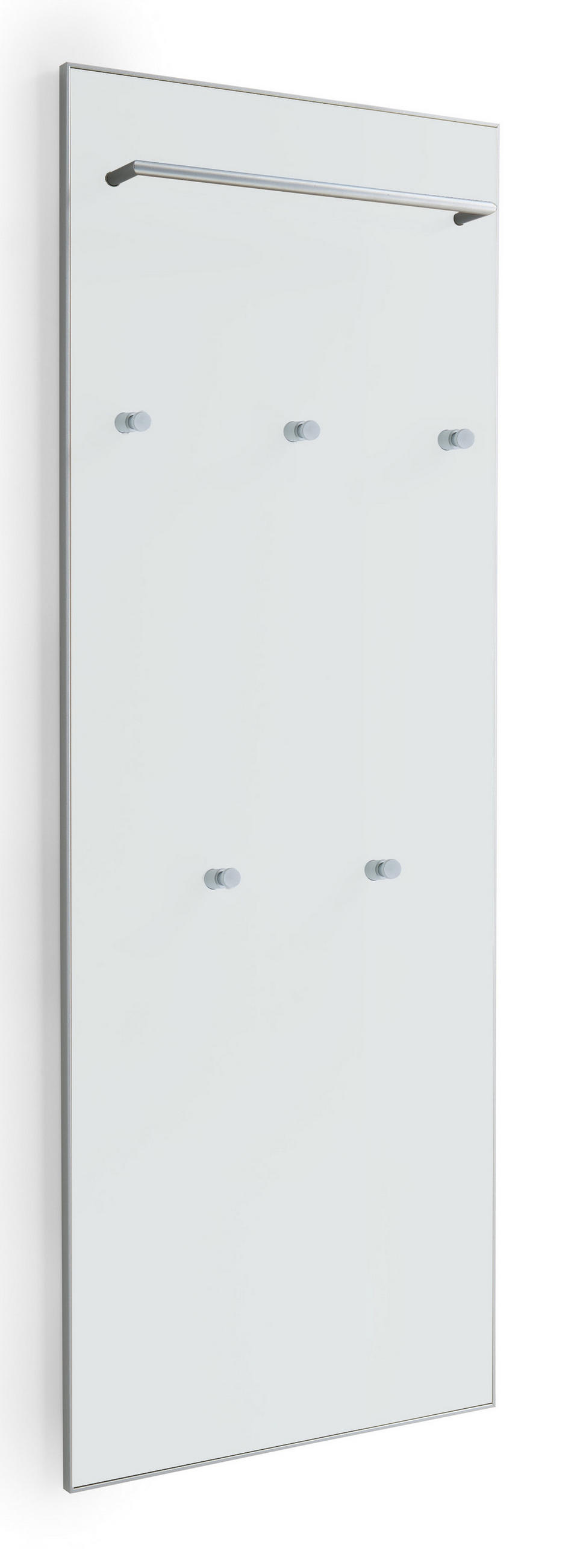 GARDEROBENPANEEL 60/170/10 cm - Weiß, Design, Glas (60/170/10cm)