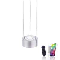 LED VISILICA    16/16/120 cm    - boja nerđajućeg čelika, Lajfstajl, staklo/metal (16/16/120cm)