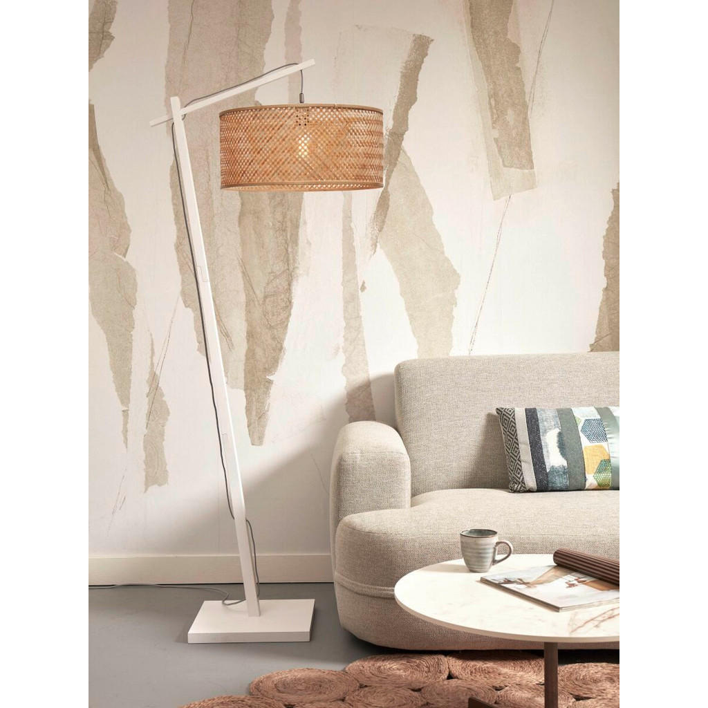 Thumbnail - Good & Mojo Stehleuchte Good&Mojo,Weiß, 50x176x75 cm, LED-Leuchtmittel austauschbar, Lampen & Leuchten, Innenbeleuchtung...