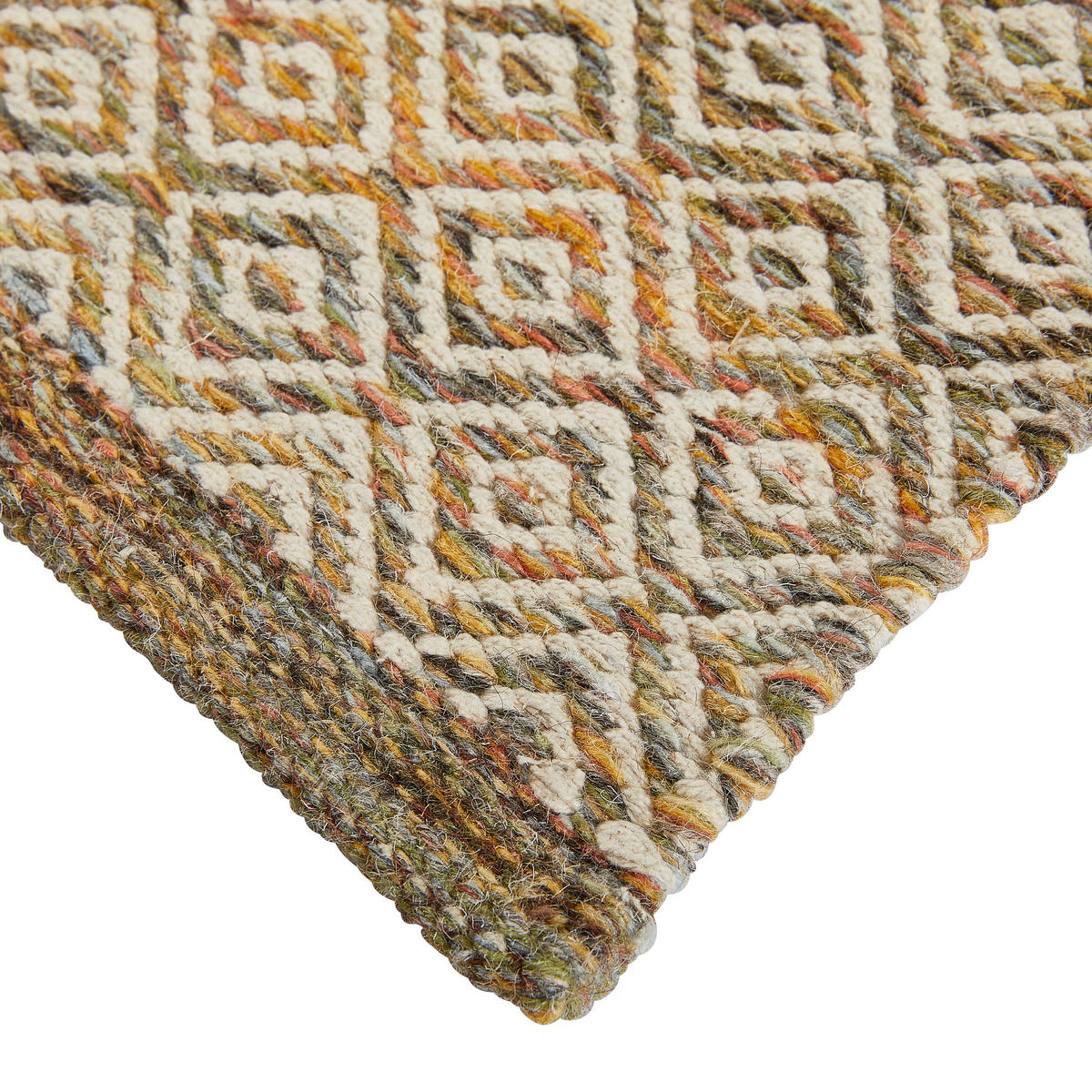 HANDWEBTEPPICH 130/190 cm Jupiter Multicolor  - Multicolor, Natur, Textil (130/190cm) - Linea Natura