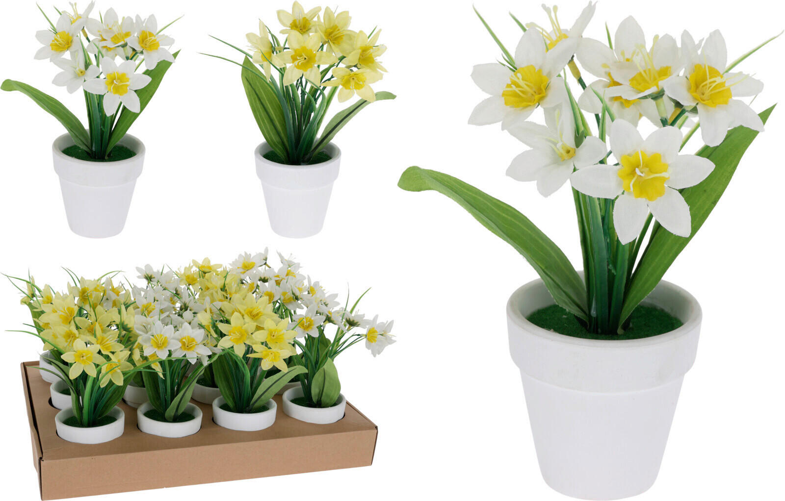 Floare Artificială - Basics, plastic (7/7/20cm)