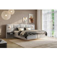 BOXSPRINGBETT 180/200 cm  in Grau  - Schwarz/Grau, Basics, Holz/Holzwerkstoff (180/200cm) - Esposa