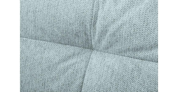 ECKSOFA in Flachgewebe Hellblau  - Schwarz/Hellblau, KONVENTIONELL, Textil/Metall (294/176cm) - Carryhome