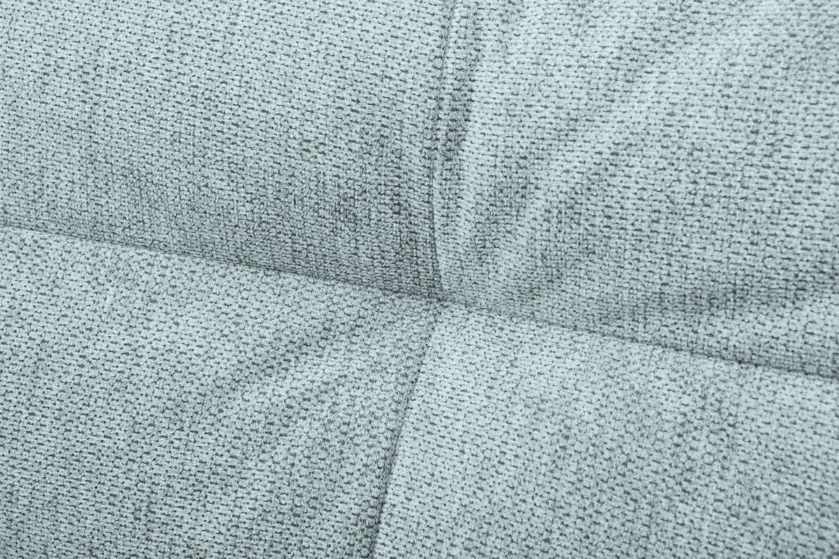 HÖRNSOFFA i flatväv ljusblå  - ljusblå/svart, Klassisk, metall/textil (294/176cm) - MID.YOU