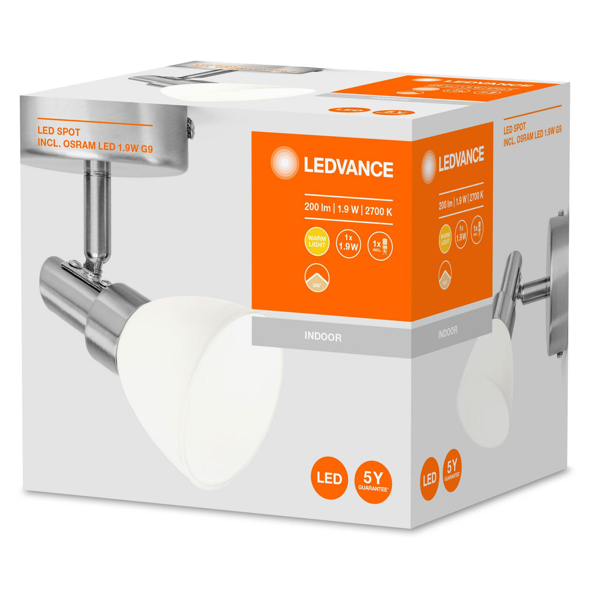 DECKENSTRAHLER 8/8/14,2 cm   - Basics (8/8/14,2cm) - Ledvance