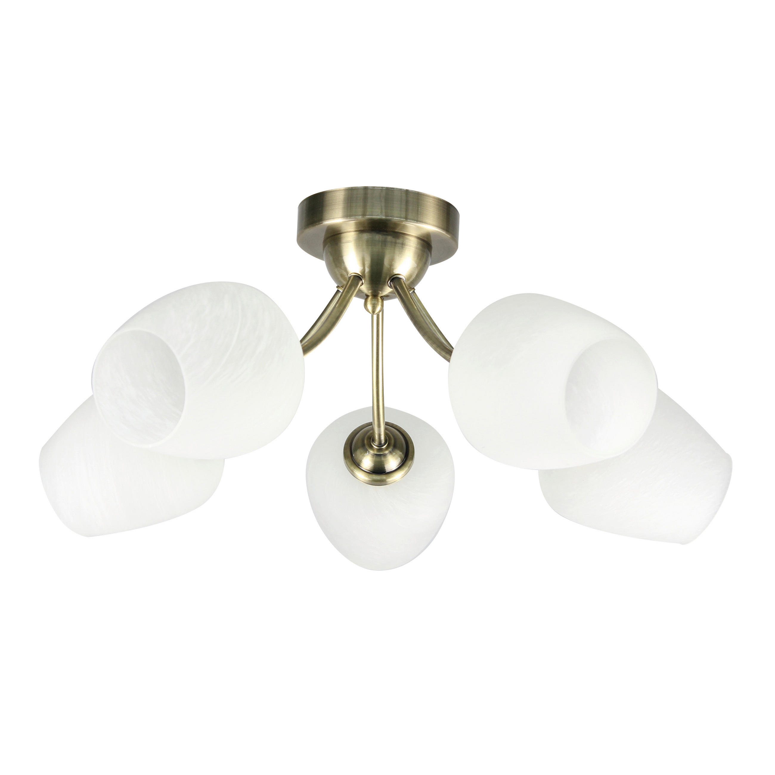 TAKLAMPA Zina 54/54/21 cm  - bronsfärgad, Basics, metall (54/54/21cm)