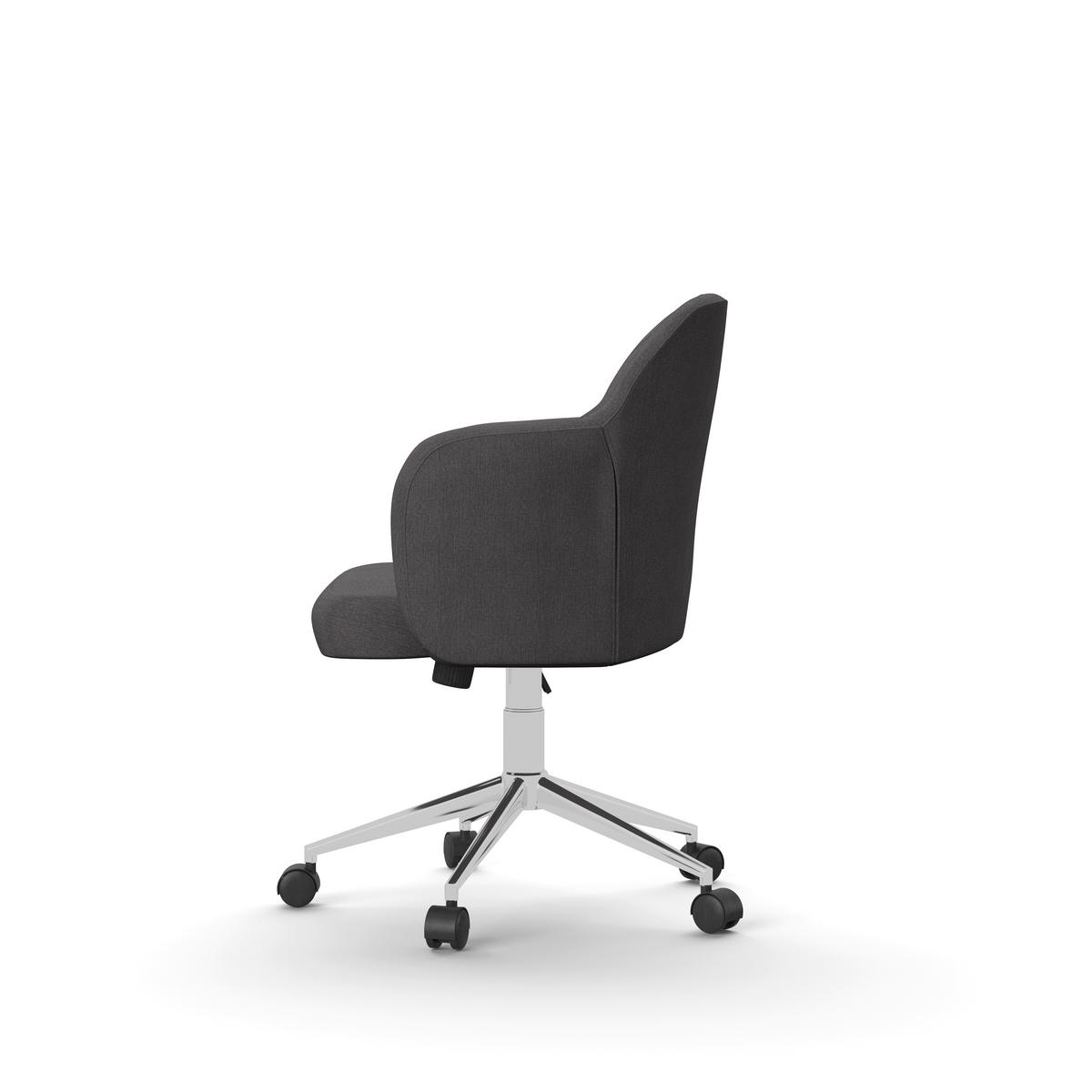 DREHSTUHL  in Grau  - Silberfarben/Grau, Design, Holzwerkstoff/Textil (66/99/57cm) - MID.YOU
