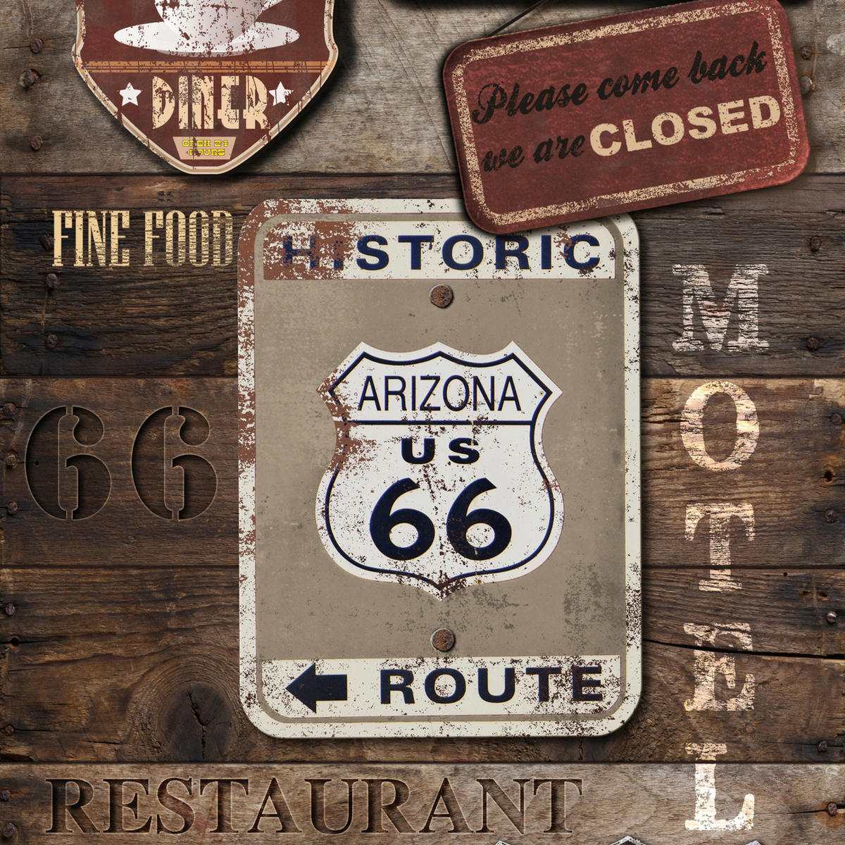 FOTOTAPETE  - Braun, Design, Kunststoff (52/250cm)