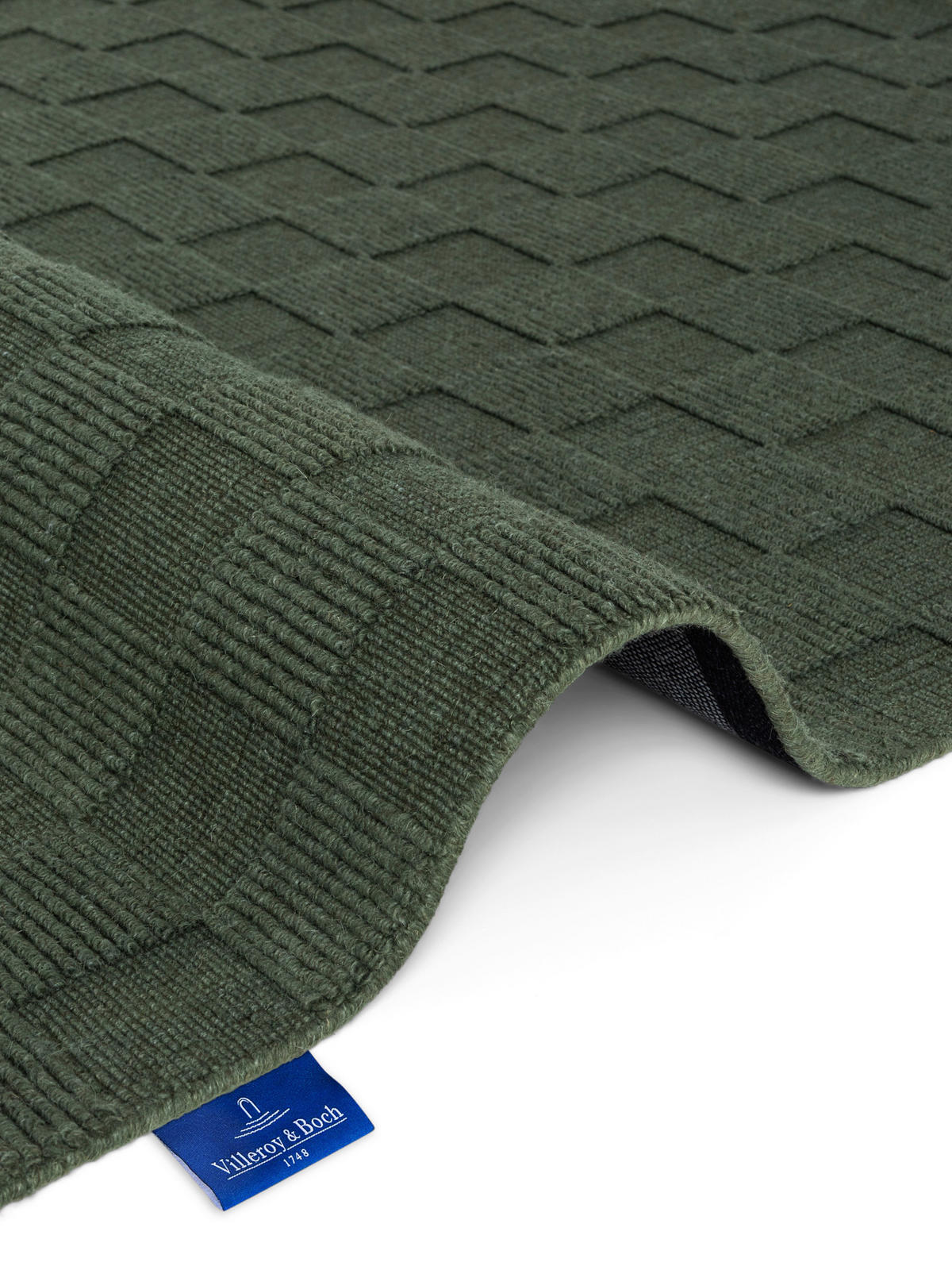 WEBTEPPICH 120/170 cm Kollektion 1766 Waldgrün  - Waldgrün, Basics, Textil (120/170cm) - Villeroy & Boch