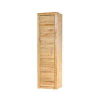 AKTENSCHRANK Eiche massiv Eichefarben  - Eichefarben, Design, Holz/Holzwerkstoff (52/190/42cm) - Livetastic