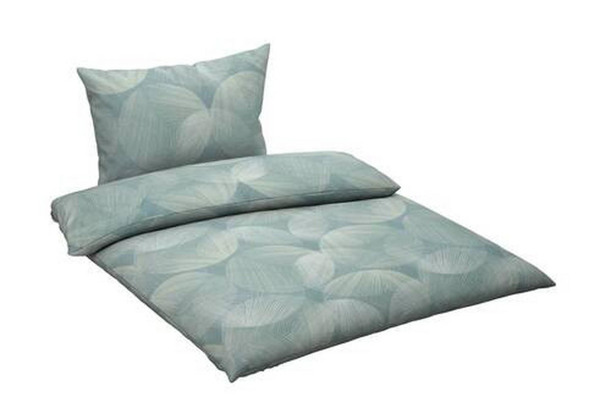 BETTWÄSCHE Atelier Makosatin 140/200 cm  - Grün, Basics, Textil (140/200cm) - Estella