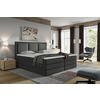 BOXSPRINGBETT 180/200 cm  in Anthrazit  - Anthrazit, Design, Kunststoff/Textil (180/200cm) - MID.YOU