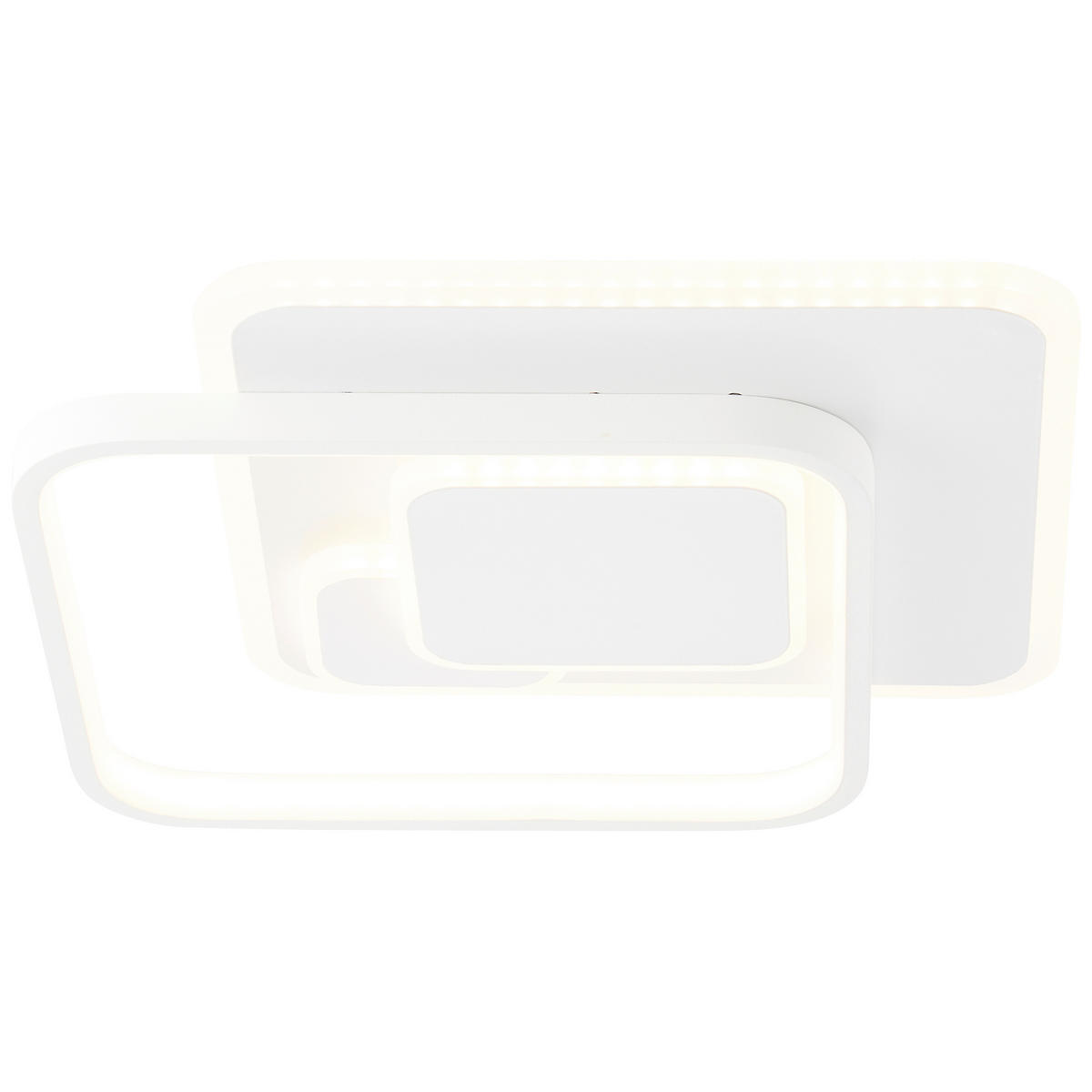 DECKENLEUCHTE     - Weiss, Design, Kunststoff/Metall (6/31/31cm) - Brilliant
