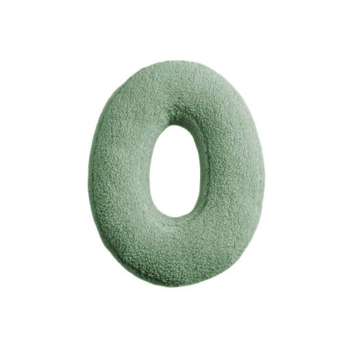 ZIERKISSEN    - Salbeigrün, Basics, Textil (28cm)
