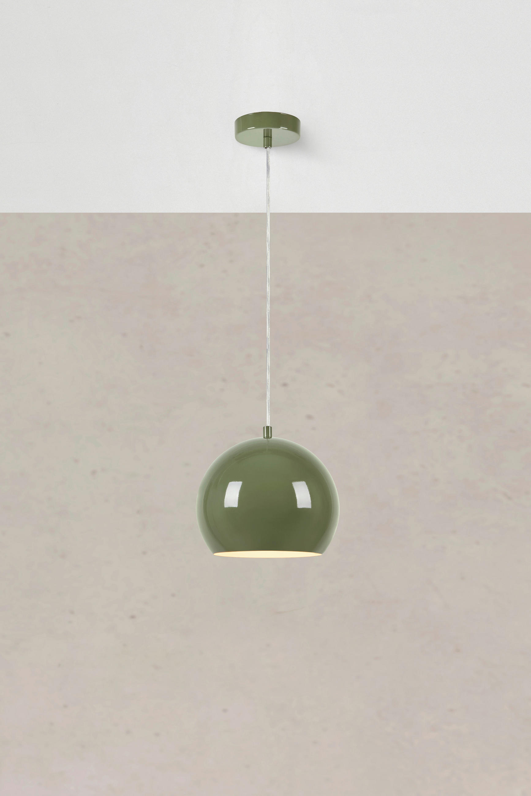 PENDELLEUCHTE POP 20/17,5 cm   - Grün, Design, Metall (20/17,5cm) - Markslöjd