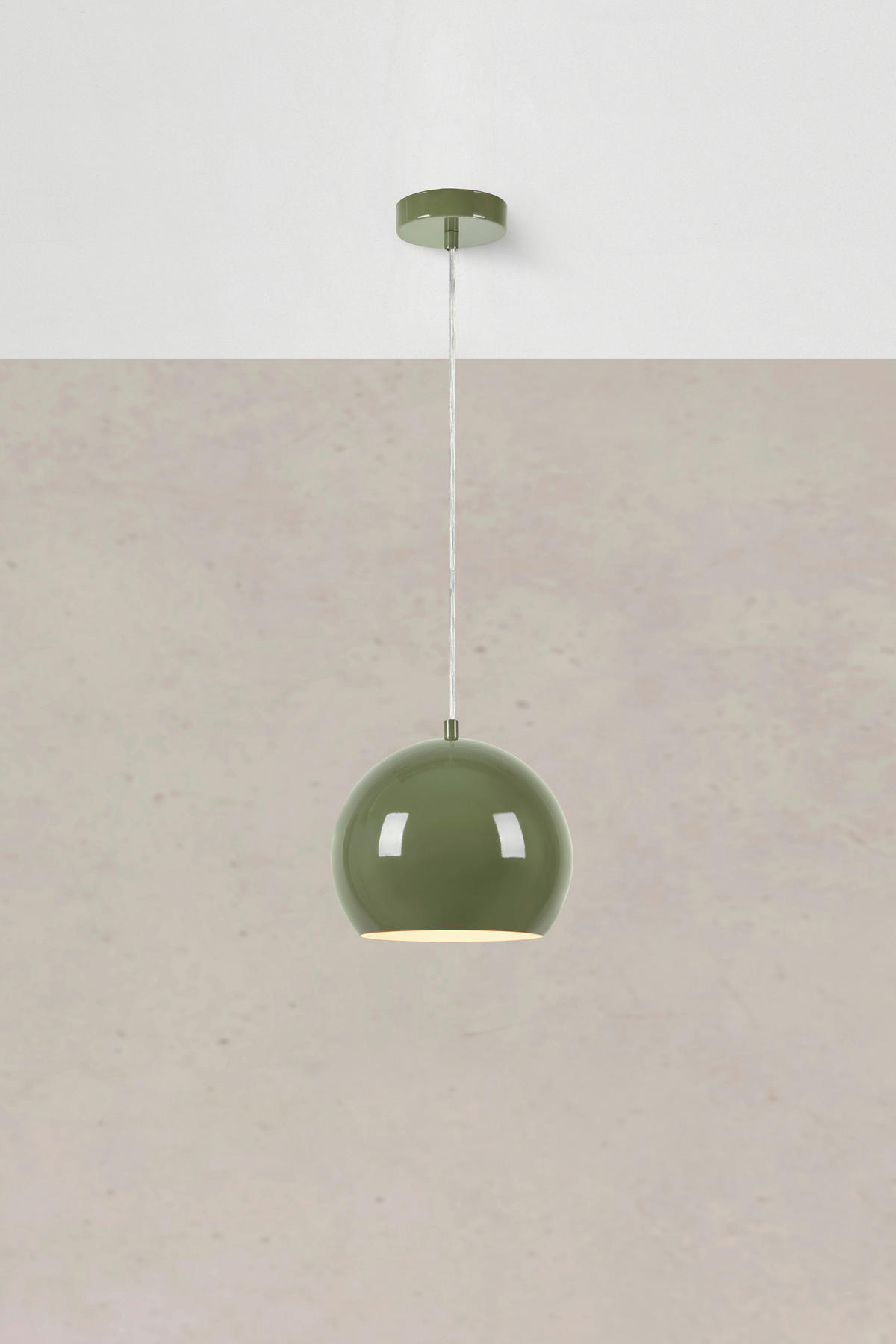 PENDELLEUCHTE POP 20/17,5 cm   - Grün, Design, Metall (20/17,5cm) - Markslöjd