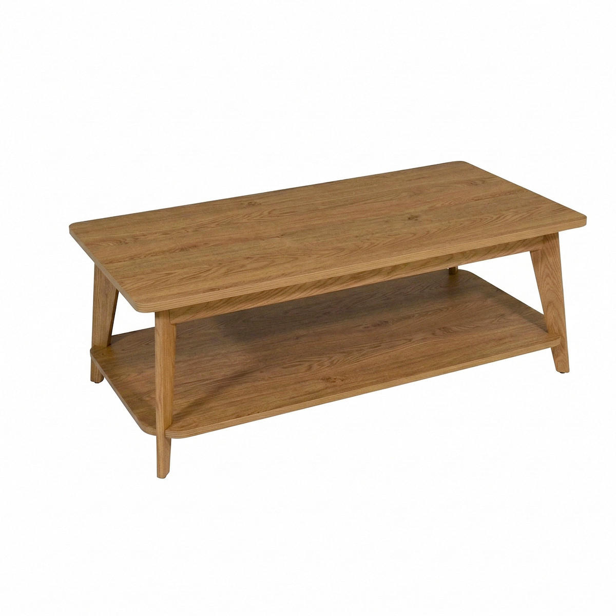 COUCHTISCH in Holzwerkstoff 110/55/39,7 cm  - Eichefarben, MODERN, Holzwerkstoff (110/55/39,7cm) - MID.YOU