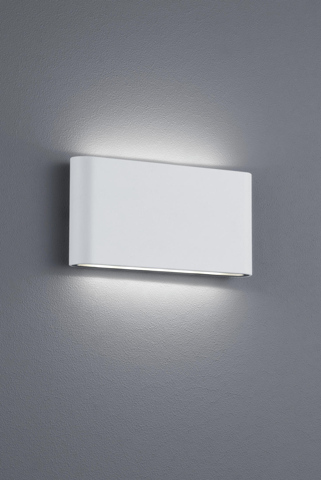 AUSSENWANDLEUCHTE - Weiss, Design, Metall (9/17,5/3,0cm) - Trio Leuchten