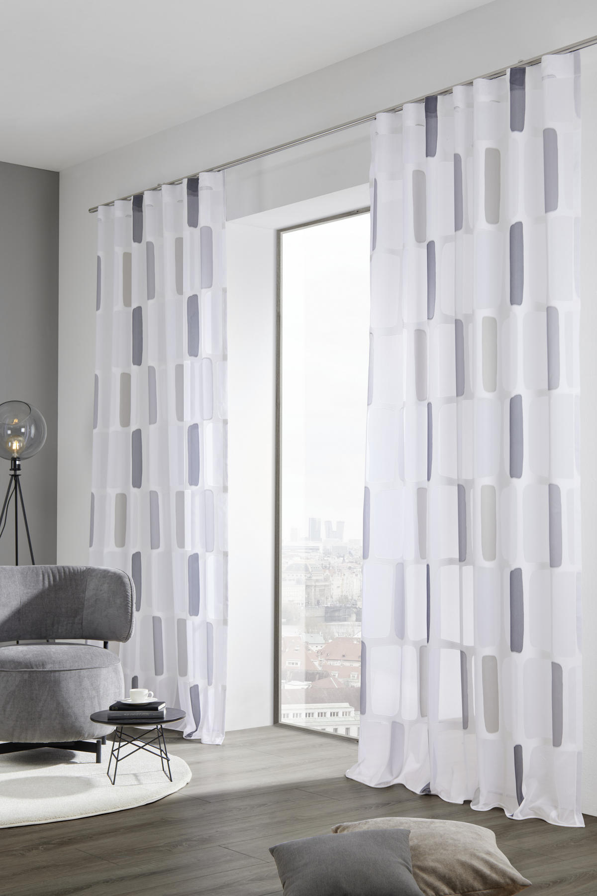 STORE per lfm  - Grau, Design, Textil (280cm) - Dieter Knoll